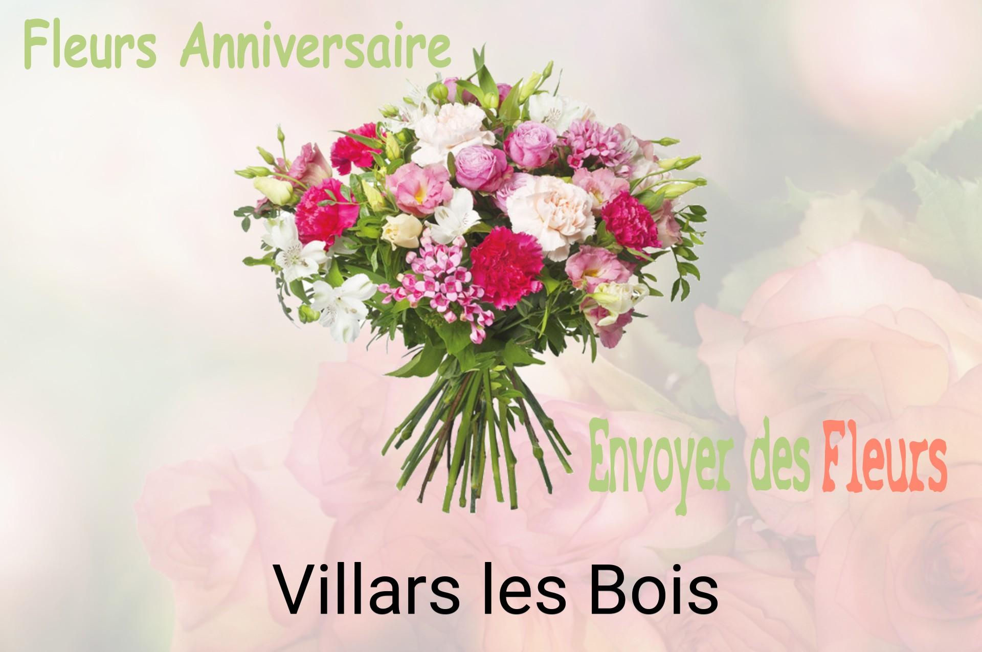 Bouquet de fleurs d’anniversaire livré à Villars-les-Bois