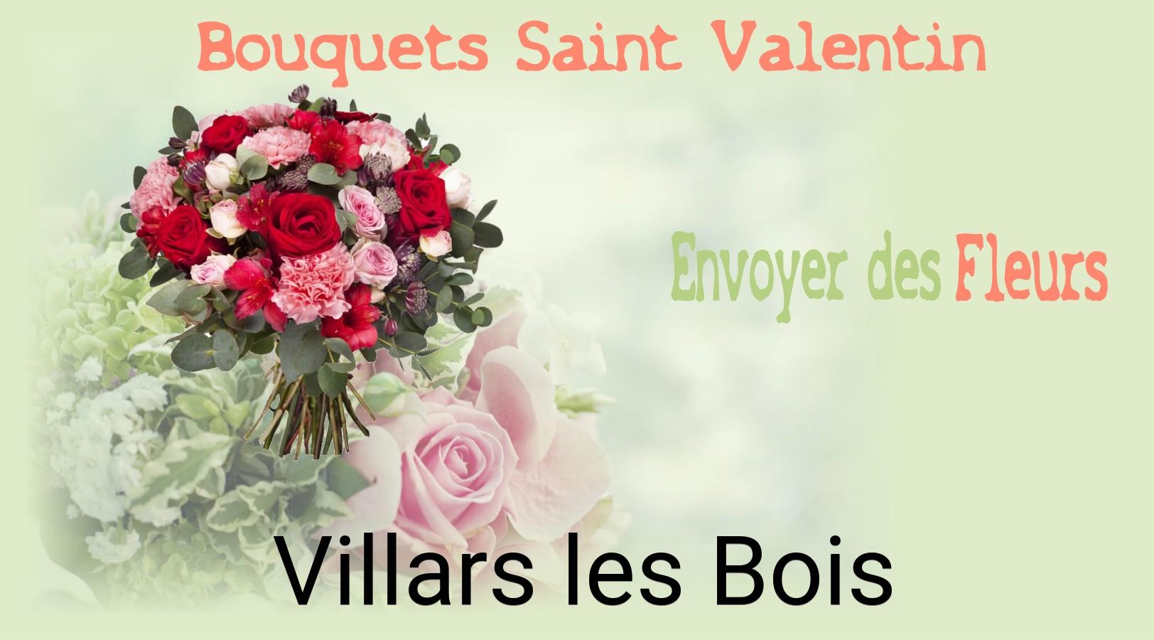 Roses de Saint-Valentin livrées à Villars-les-Bois